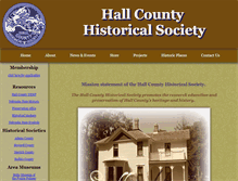 Tablet Screenshot of hallchs.com